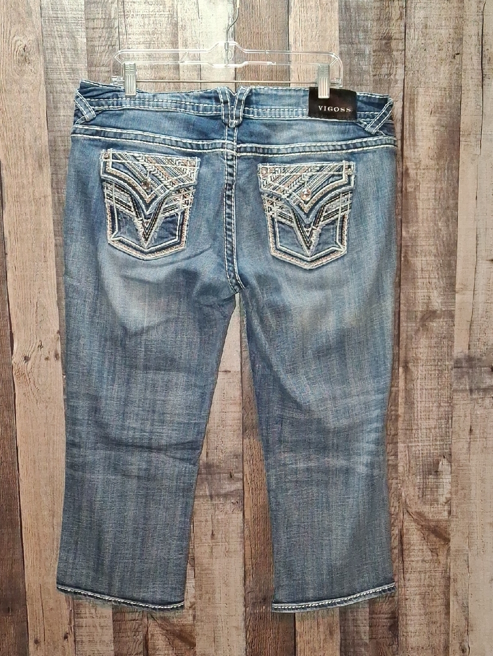 Vigoss Jean Capri's Women's Size 13 14 13/14 The New York
